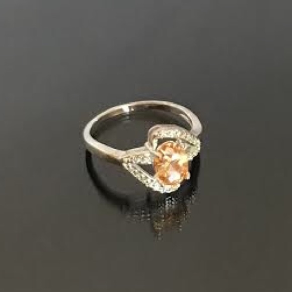Sterling Silver Citrine Ring